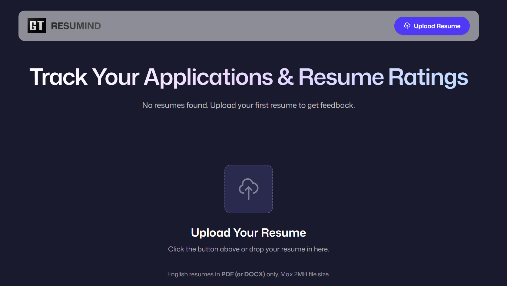 Resume Analyser